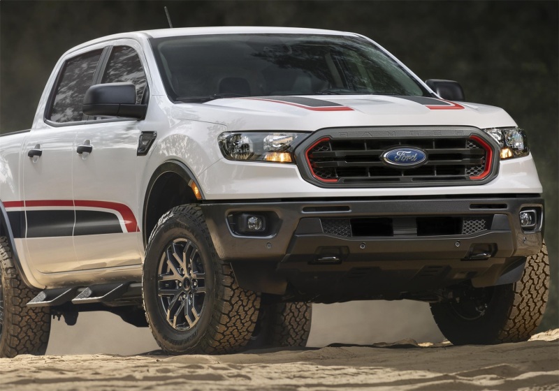 Ford Ranger Grille - Front - Ford Racing - Tremor Modified - Magnetic Gray - `19-`23